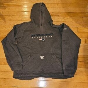Reebok: New England Patriots Hoodie Kids Large (14/16) For Boys or Girls!